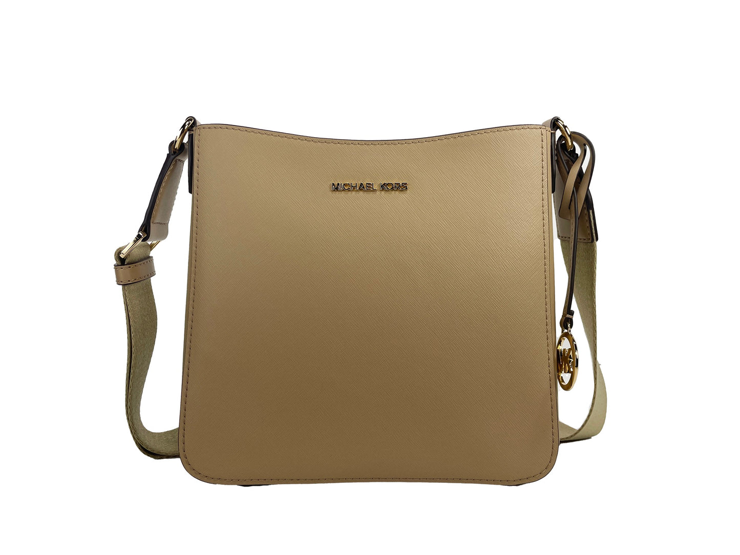 Jet Set Small Messenger Crossbody Bag Camel - GLAMHUB BOUTIQUE 