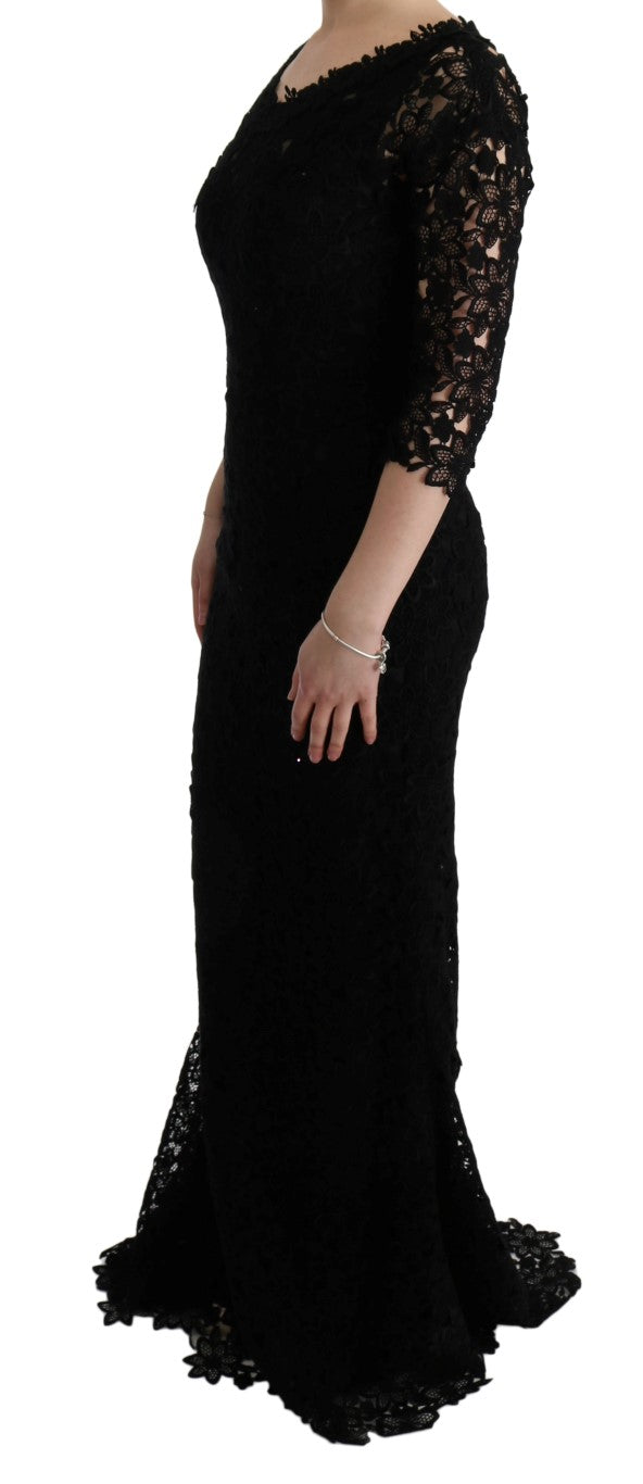 Elegant Black Sheath Dress with Silk Lining - GlamHub Luxury and Icon Brand Clothing