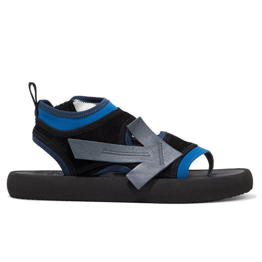 Blue Neoprene Women Sandal - GLAMHUB BOUTIQUE 