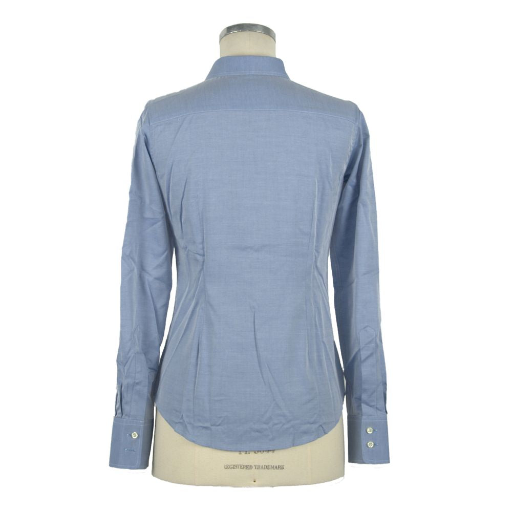 Elegant Slim Fit Long Sleeve Blouse - GlamHub Luxury and Icon Brand Clothing