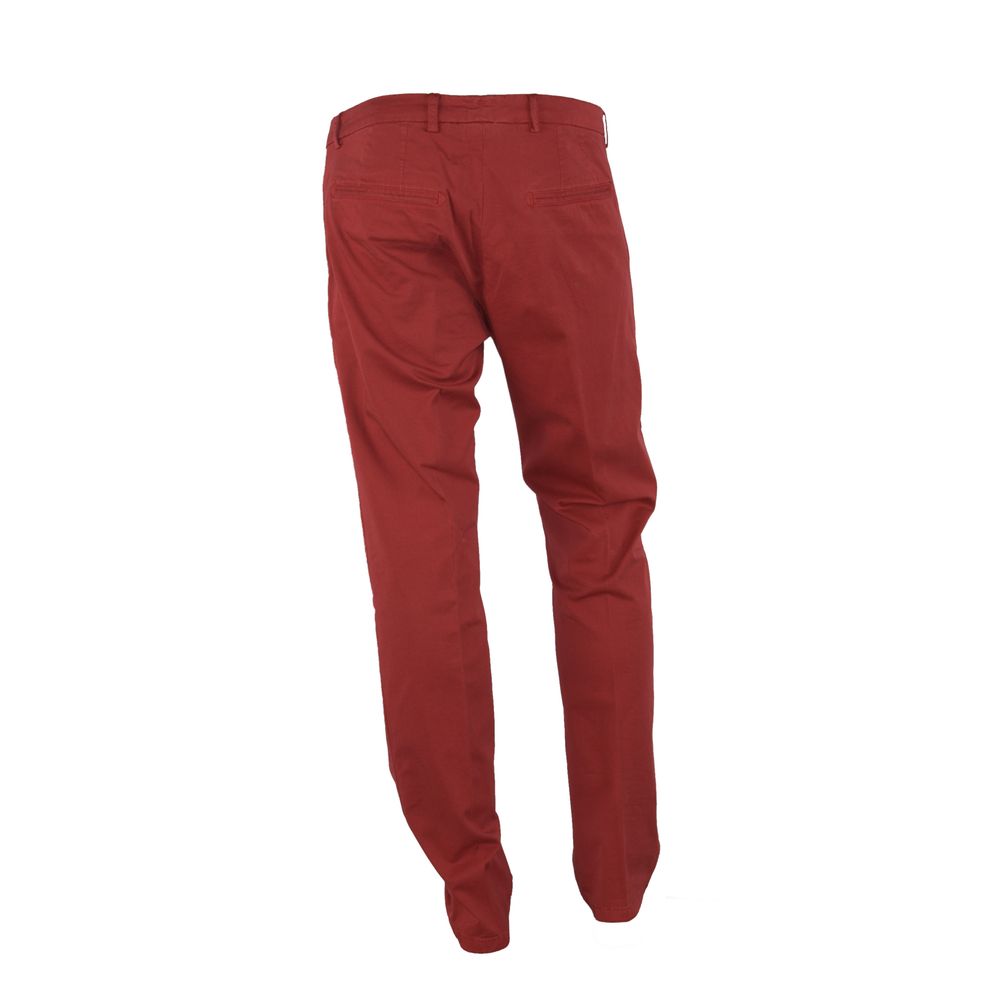 Chic Summer Cotton-Blend Trousers - GlamHub Luxury and Icon Brand Clothing