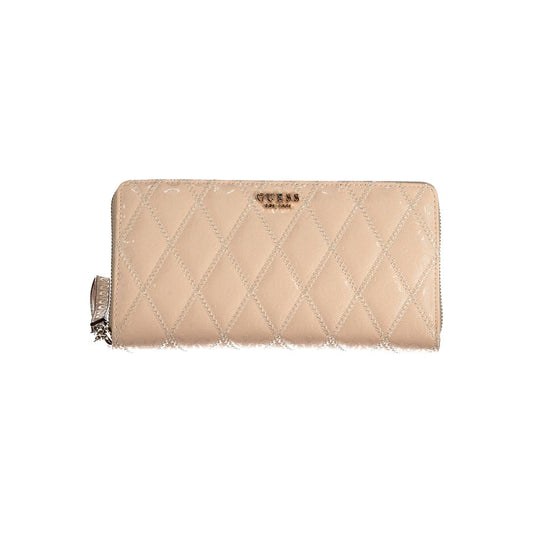 Pink Polyethylene Wallet - GLAMHUB BOUTIQUE 