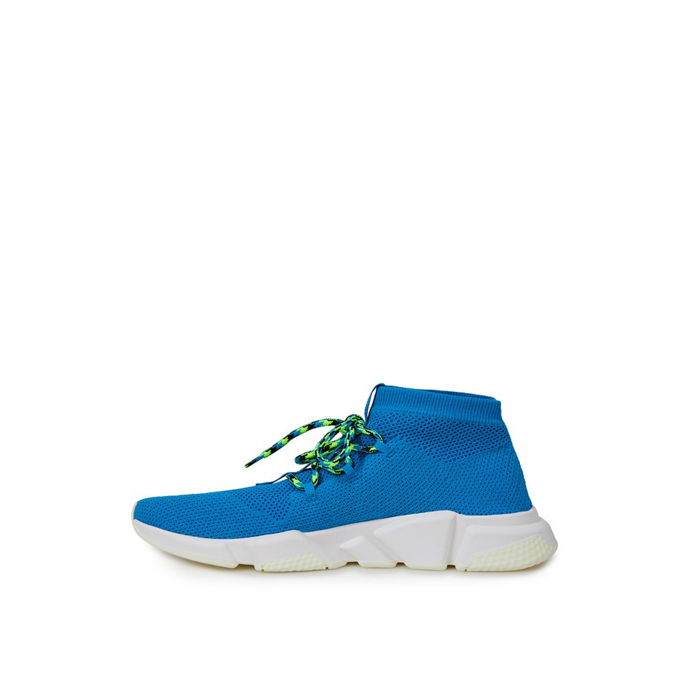 Exquisite Blue Cotton Sneakers for Men - GLAMHUB BOUTIQUE 