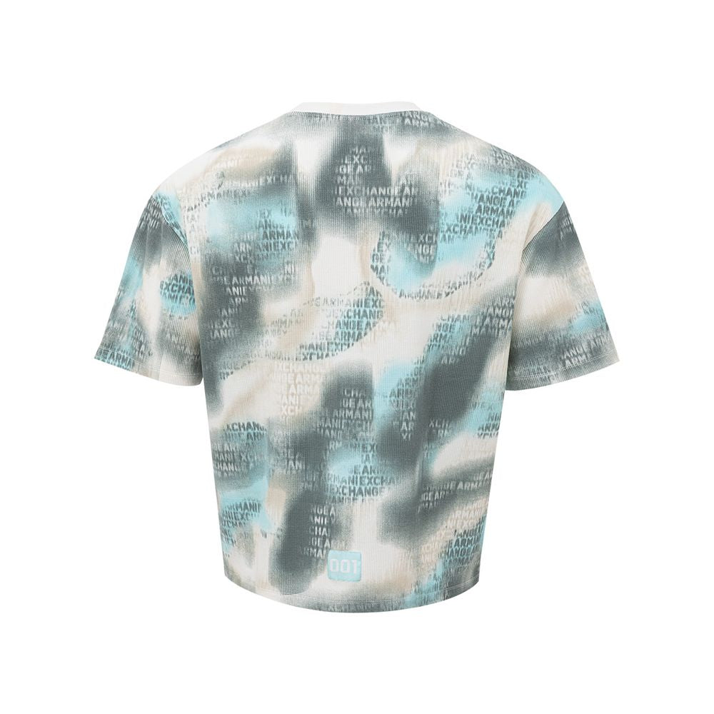 Chic Multicolor Cotton Tee for Men - GLAMHUB BOUTIQUE 