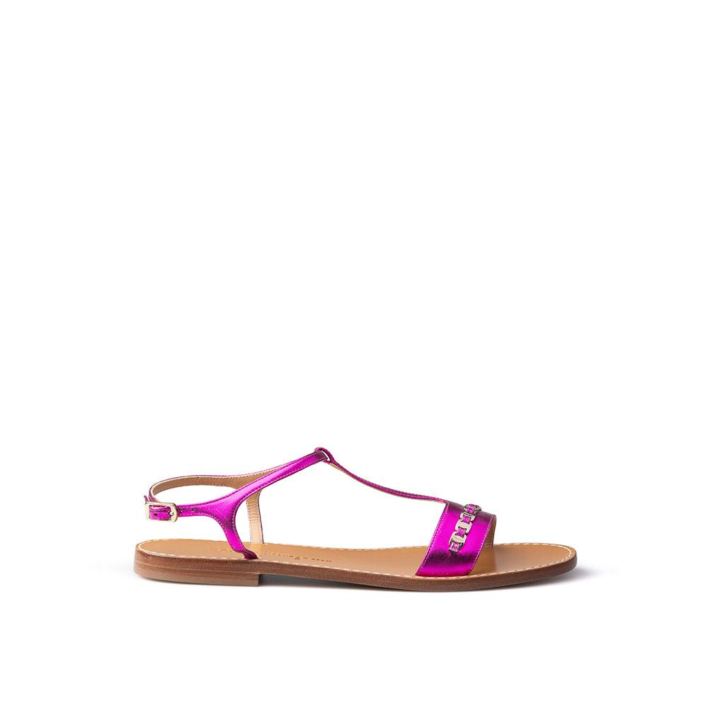 Elegant Purple Summer Sandals - GlamHub Luxury and Icon Brand Clothing