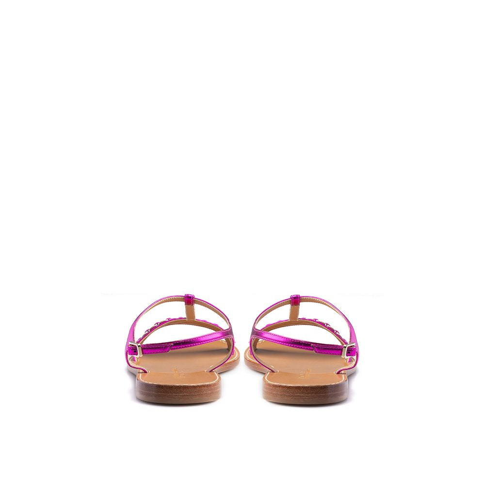 Elegant Purple Summer Sandals - GlamHub Luxury and Icon Brand Clothing