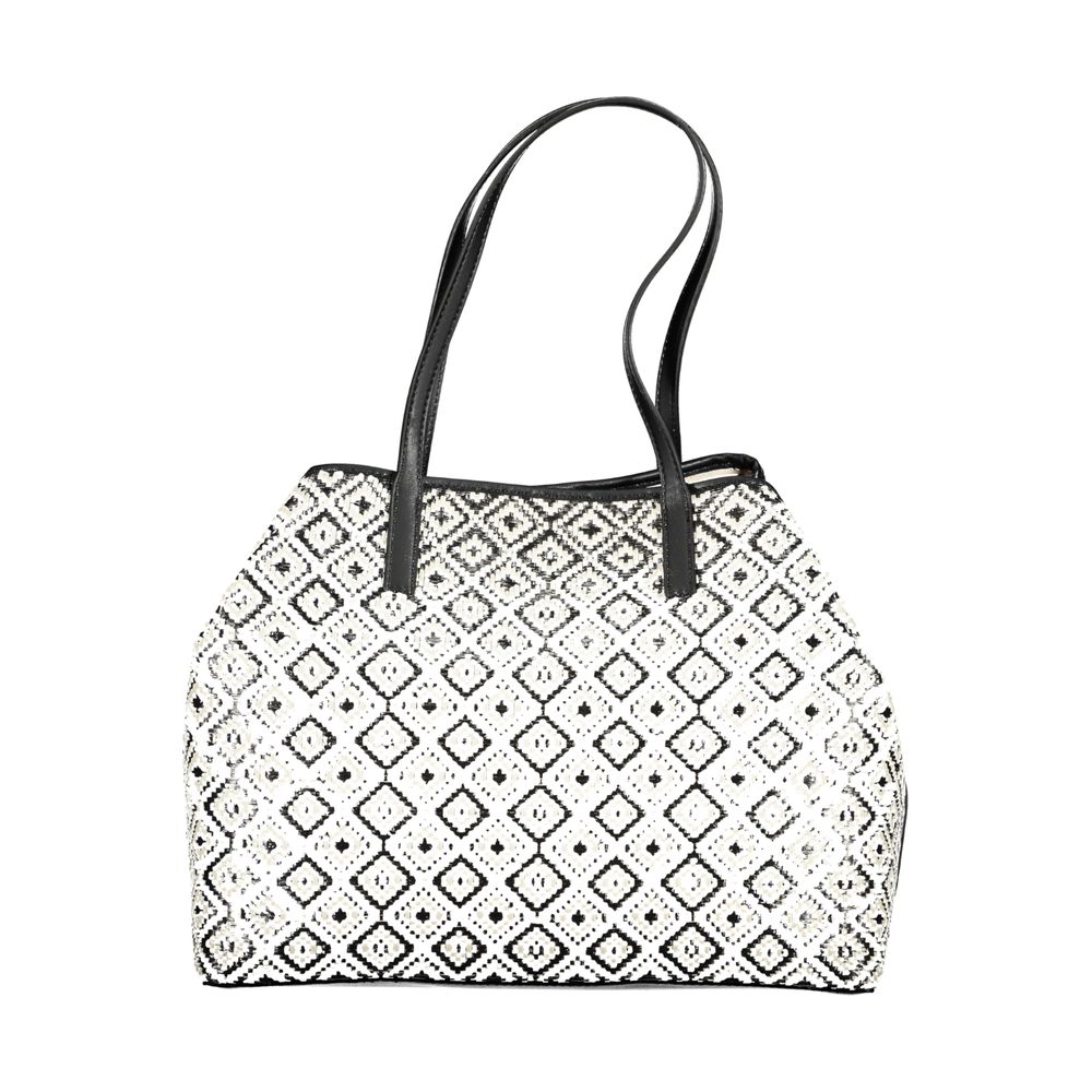 Black Polyethylene Handbag - GLAMHUB BOUTIQUE 