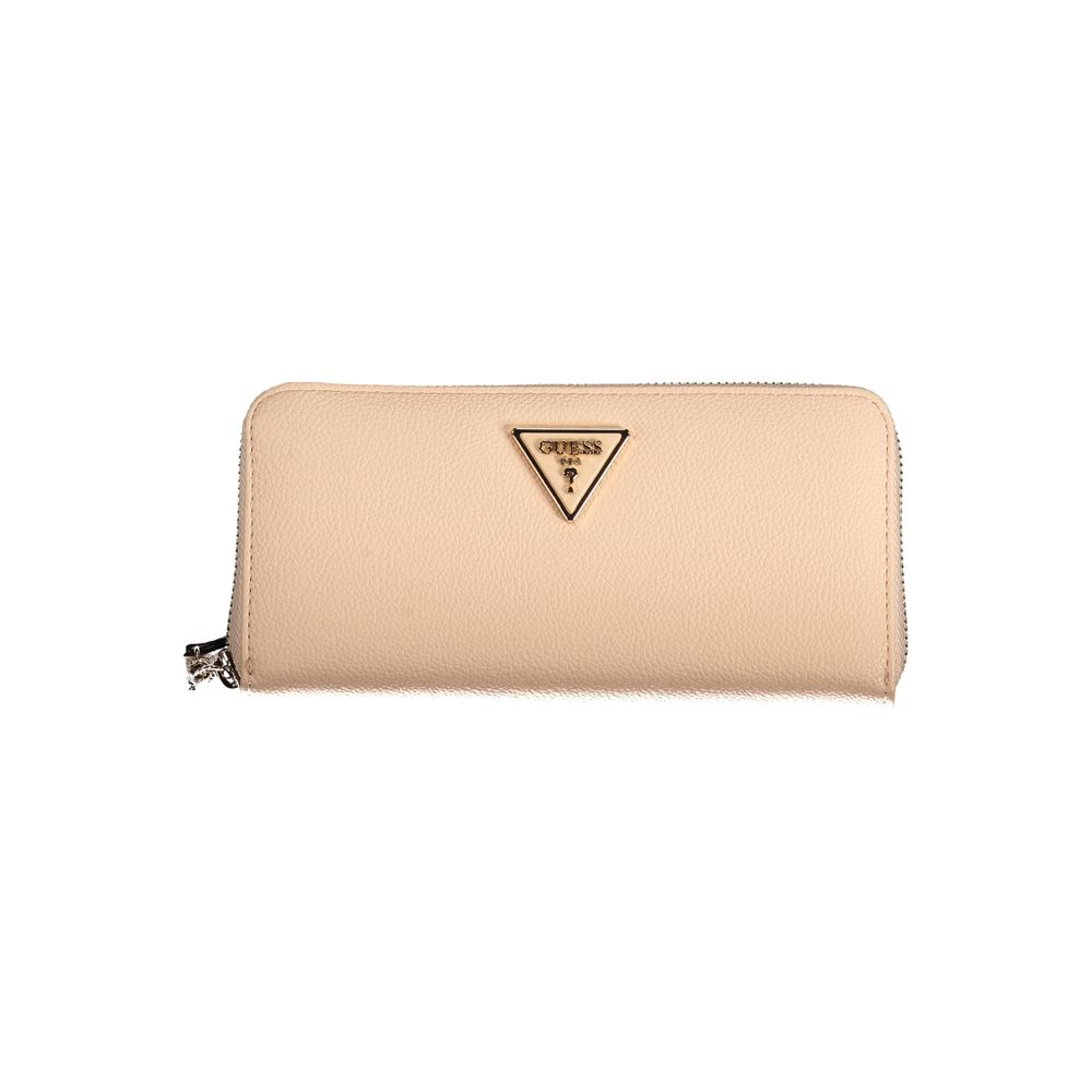 Pink Polyethylene Wallet - GLAMHUB BOUTIQUE 