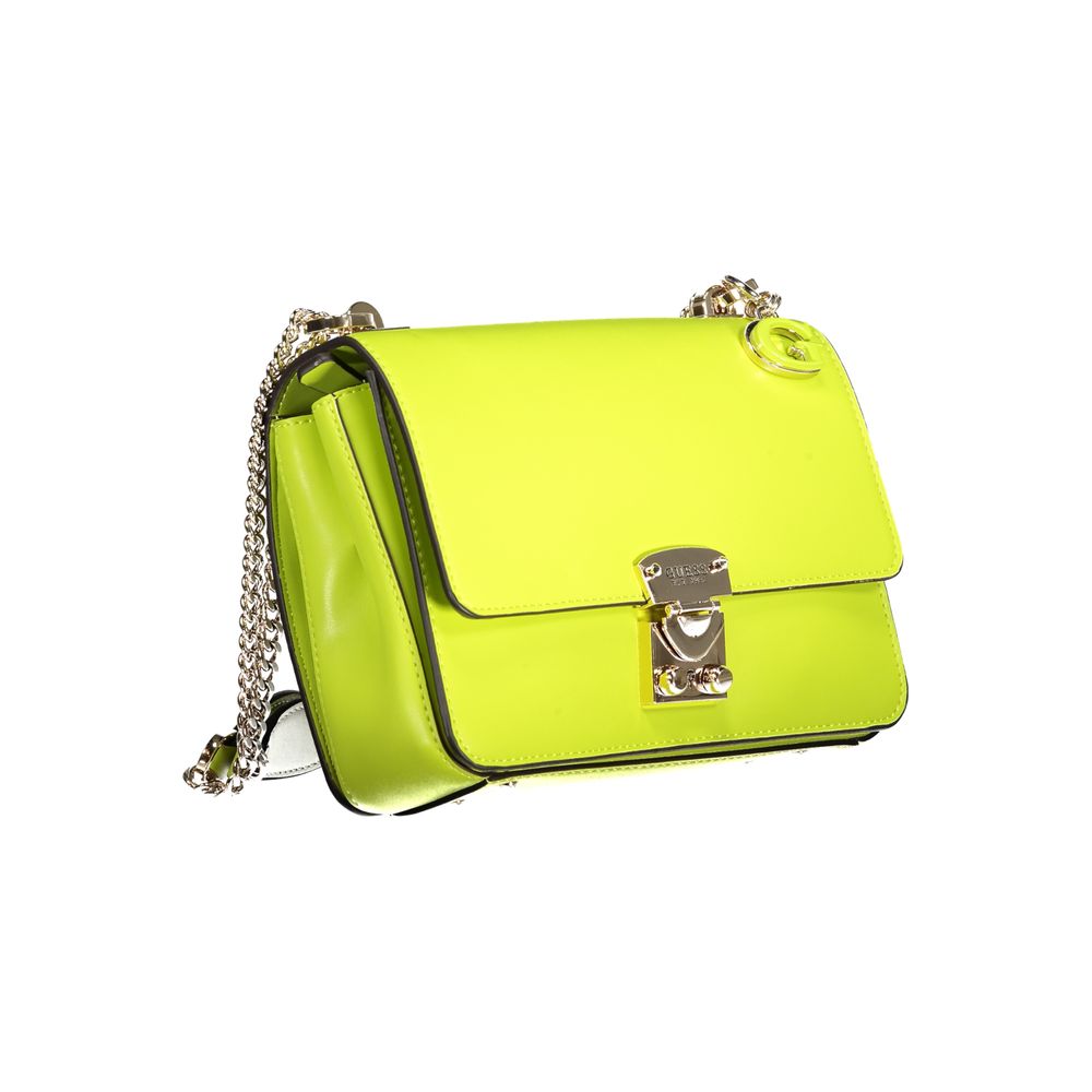 Green Polyethylene Handbag - GLAMHUB BOUTIQUE 