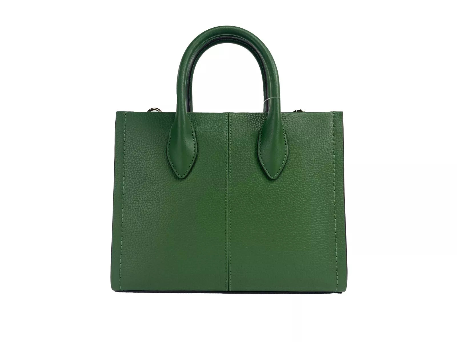 Mirella Small Leather Top Zip Shopper Tote Bag - GLAMHUB BOUTIQUE 