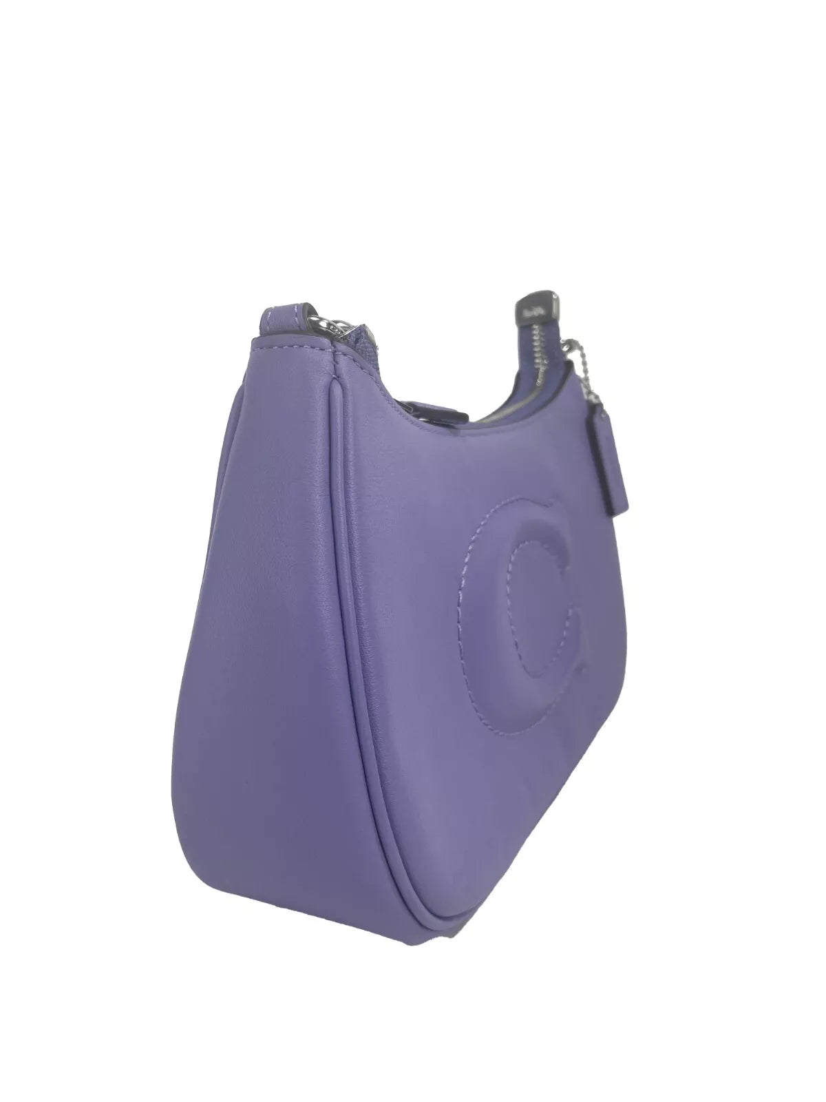 Teri Smooth Leather Crossbody Bag Purse Purple - GlamHub Luxury and Icon Brand Clothing