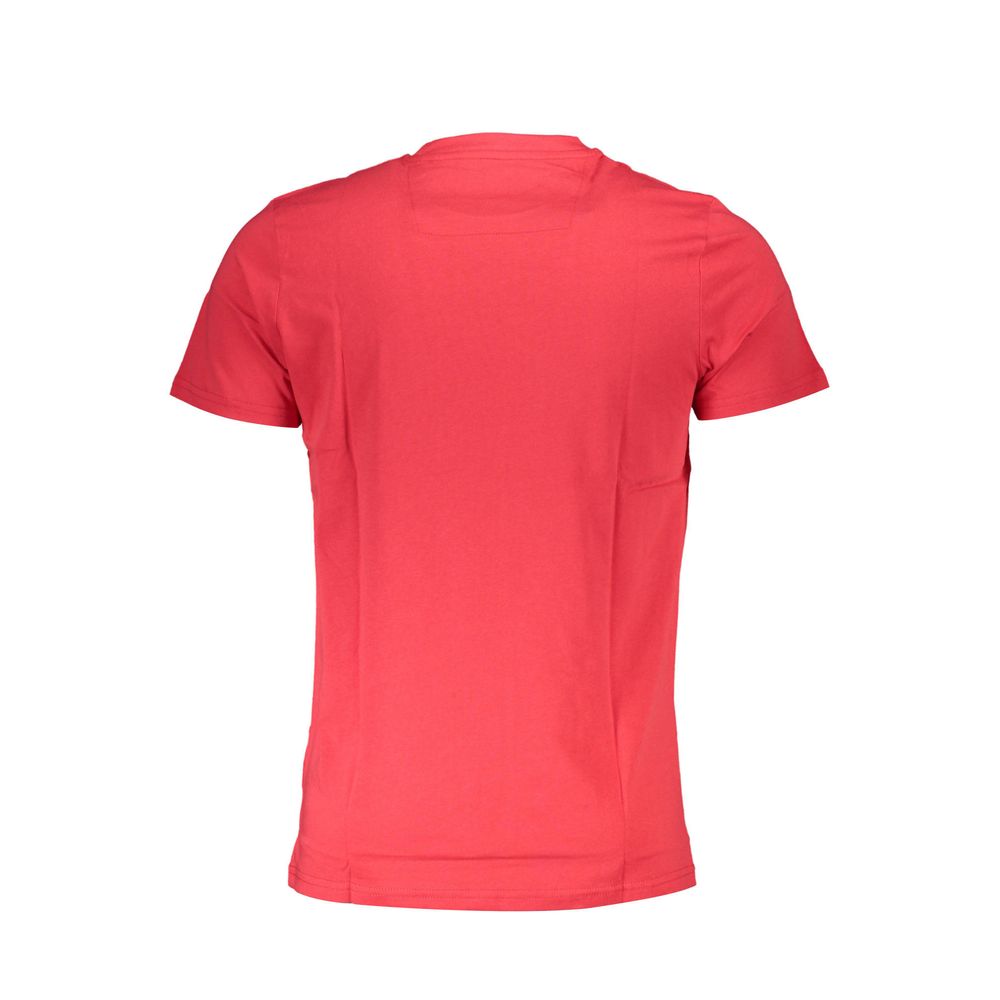 Red Cotton T-Shirt - GlamHub Luxury and Icon Brand Clothing