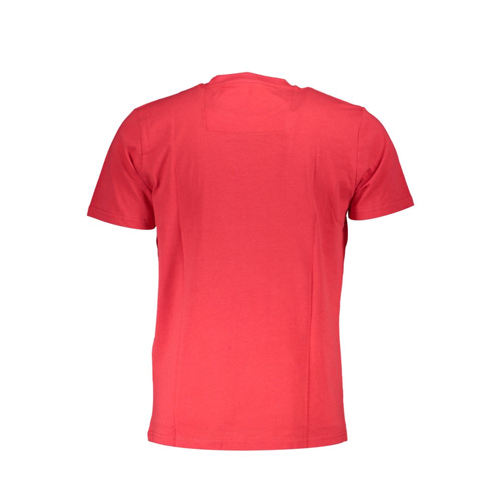 Red Cotton T-Shirt - GlamHub Luxury and Icon Brand Clothing