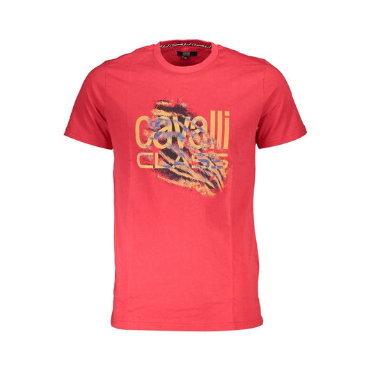 Red Cotton T-Shirt - GlamHub Luxury and Icon Brand Clothing