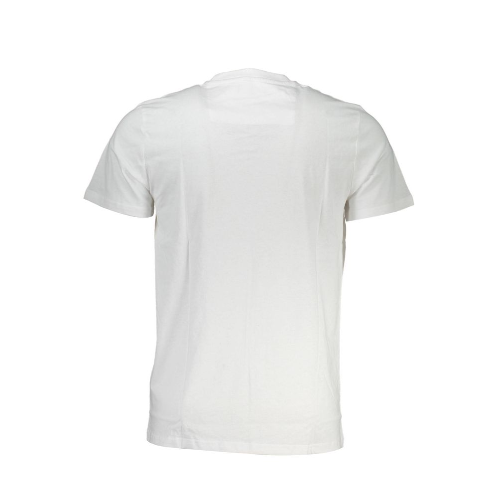 White Cotton T-Shirt - GlamHub Luxury and Icon Brand Clothing