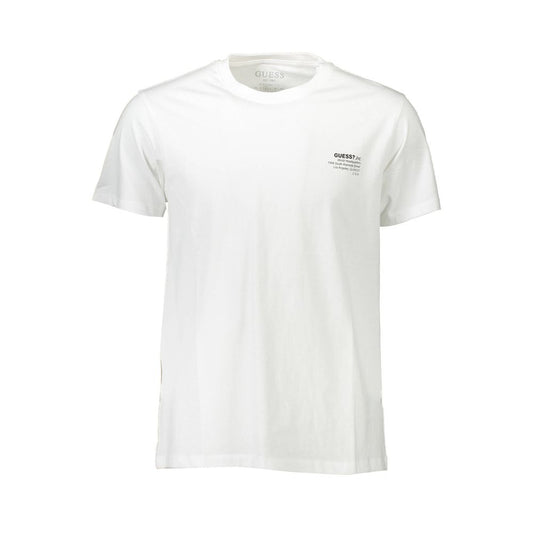 White Cotton T-Shirt - GLAMHUB BOUTIQUE 