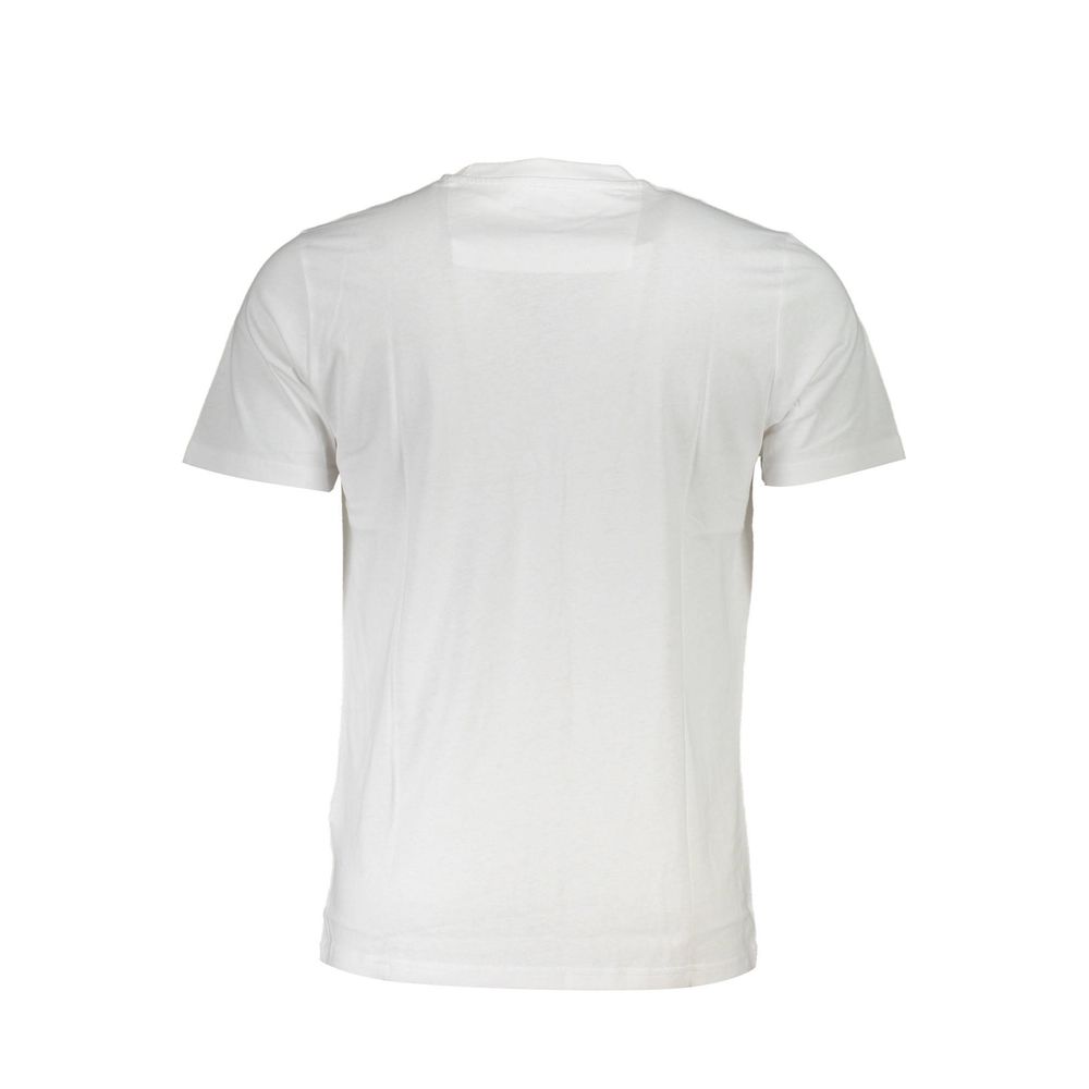 White Cotton T-Shirt - GlamHub Luxury and Icon Brand Clothing