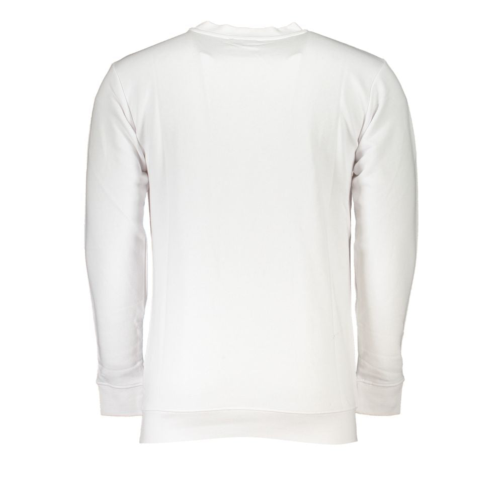 White Cotton Sweater - GlamHub Luxury and Icon Brand Clothing