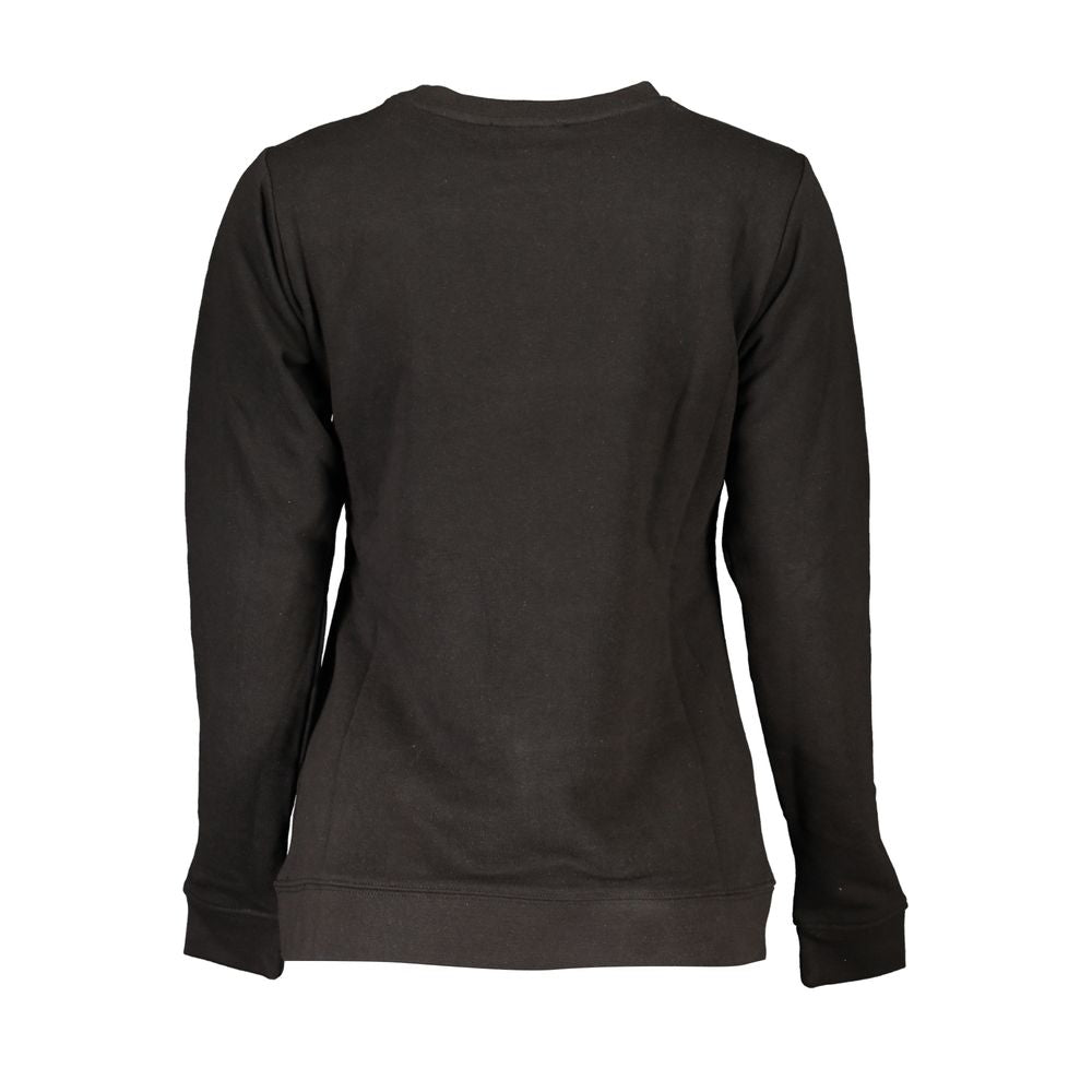 Black Cotton Sweater - GlamHub Luxury and Icon Brand Clothing