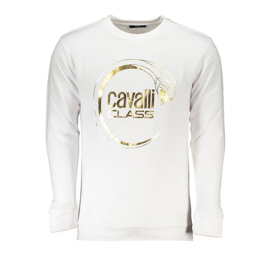 White Cotton Sweater - GlamHub Luxury and Icon Brand Clothing