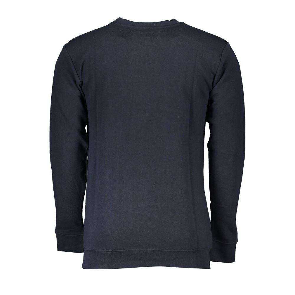 Blue Cotton Sweater - GlamHub Luxury and Icon Brand Clothing