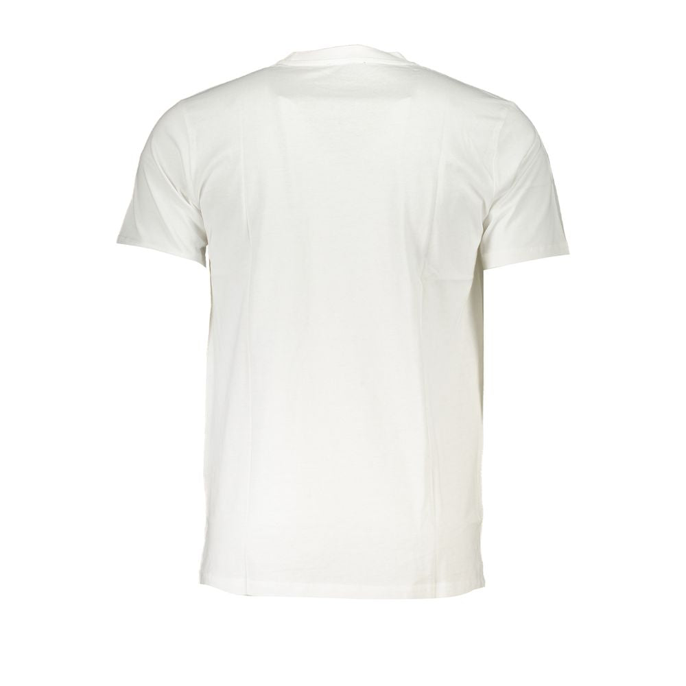 White Cotton T-Shirt - GlamHub Luxury and Icon Brand Clothing