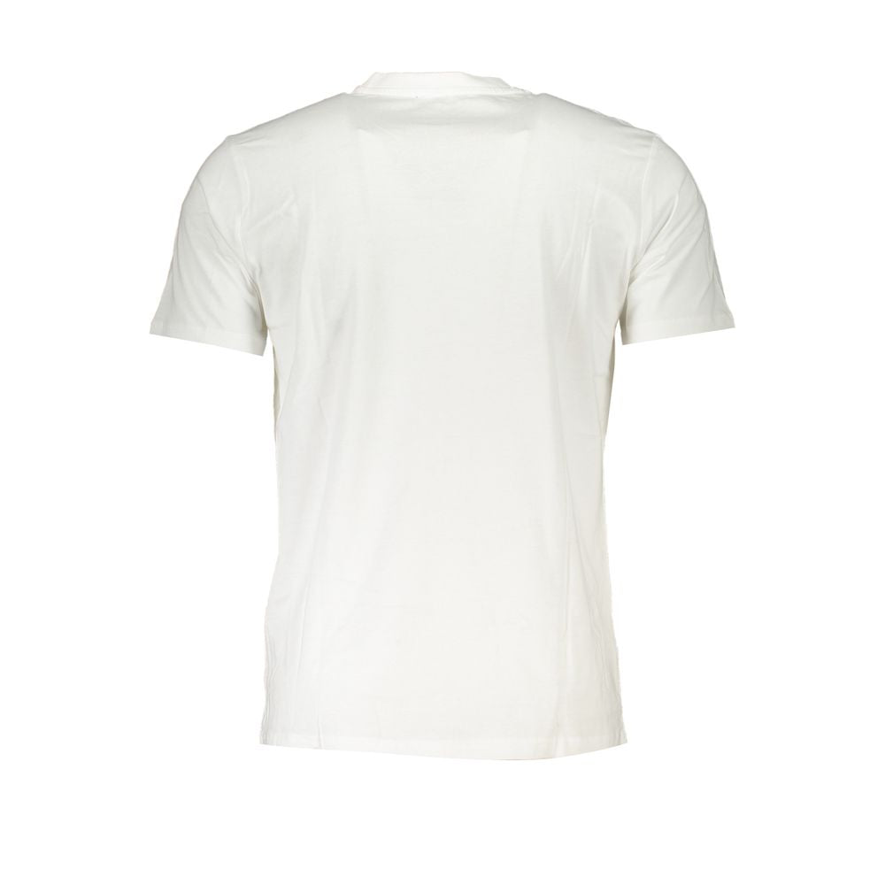 White Cotton T-Shirt - GlamHub Luxury and Icon Brand Clothing