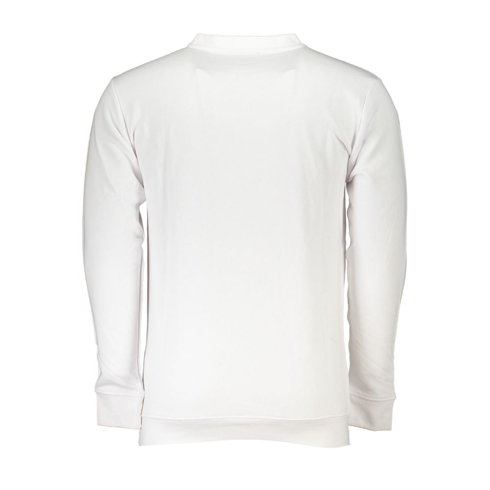 White Cotton Sweater - GlamHub Luxury and Icon Brand Clothing