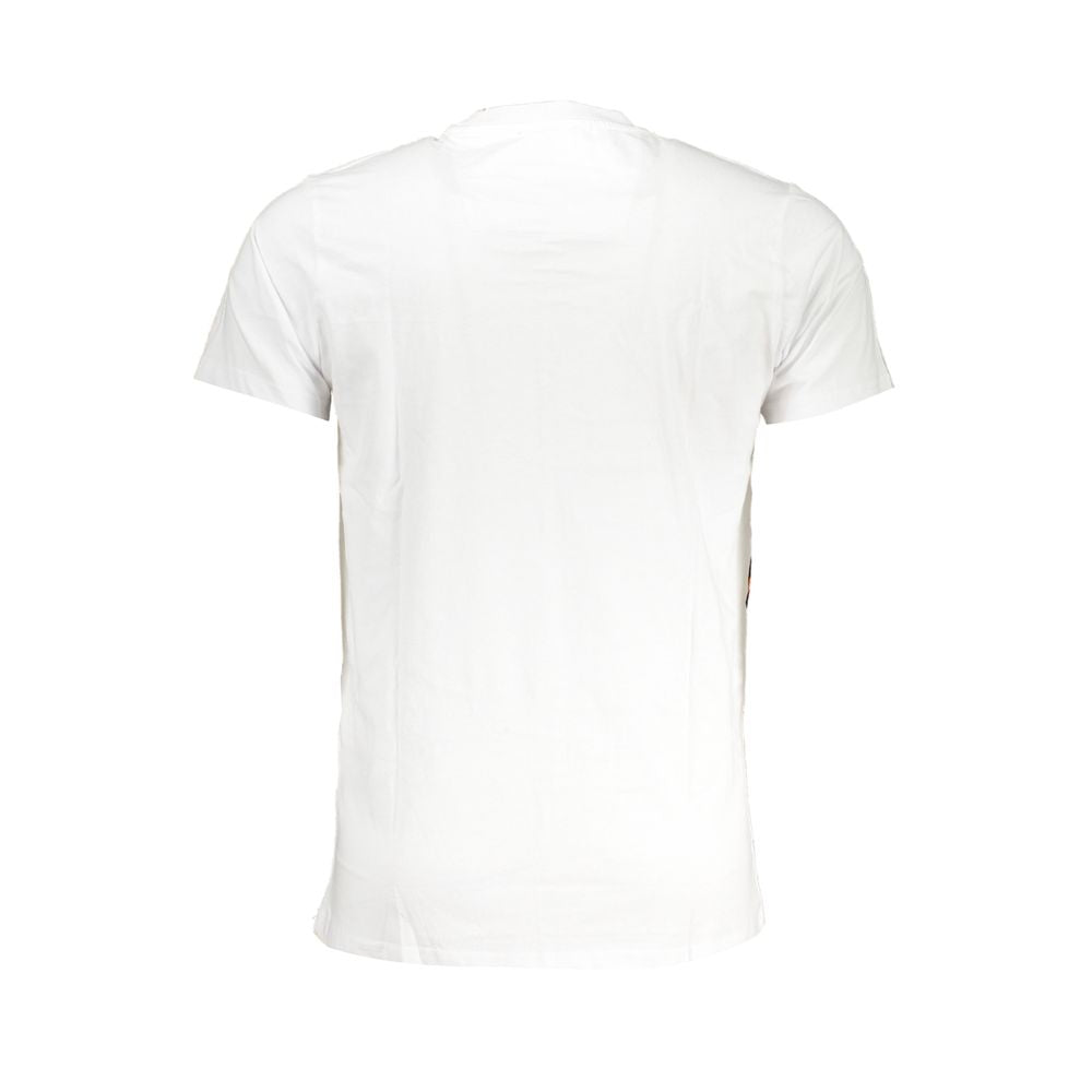 White Cotton T-Shirt - GlamHub Luxury and Icon Brand Clothing