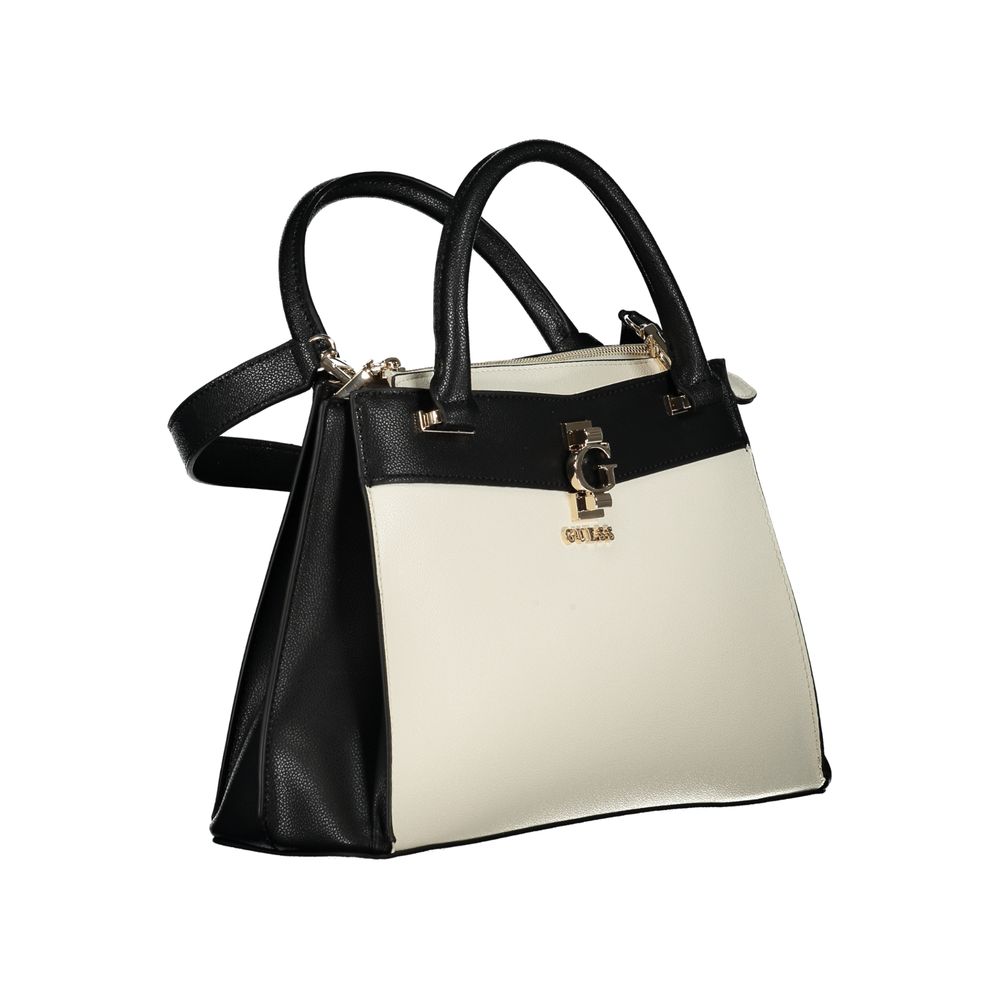 White Polyethylene Handbag - GLAMHUB BOUTIQUE 