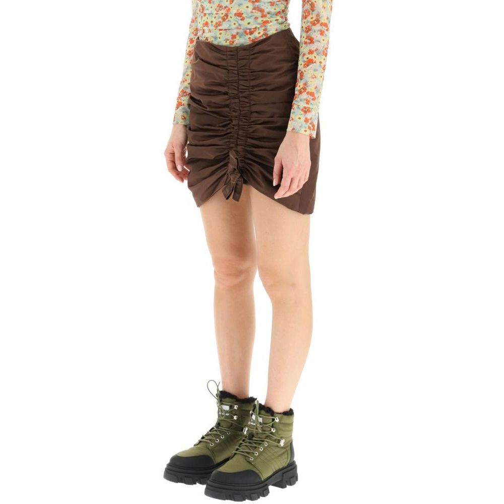 Brown  Skirt - GlamHub Luxury and Icon Brand Clothing