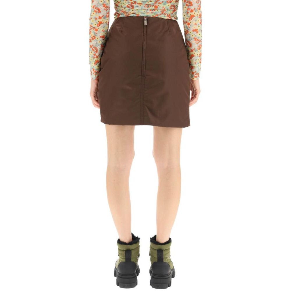 Brown  Skirt - GlamHub Luxury and Icon Brand Clothing