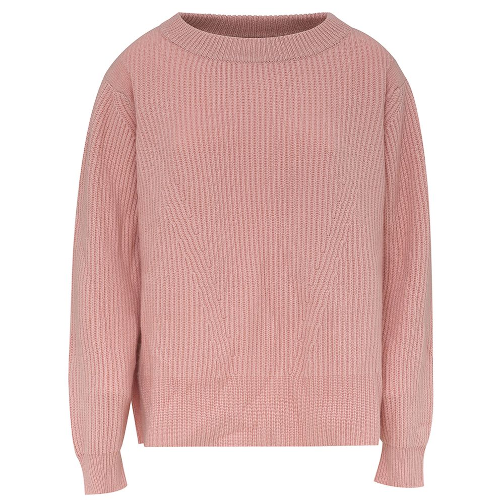 Elegant Cashmere Pink Top - Indulge in Soft Luxury - GlamHub Luxury and Icon Brand Clothing