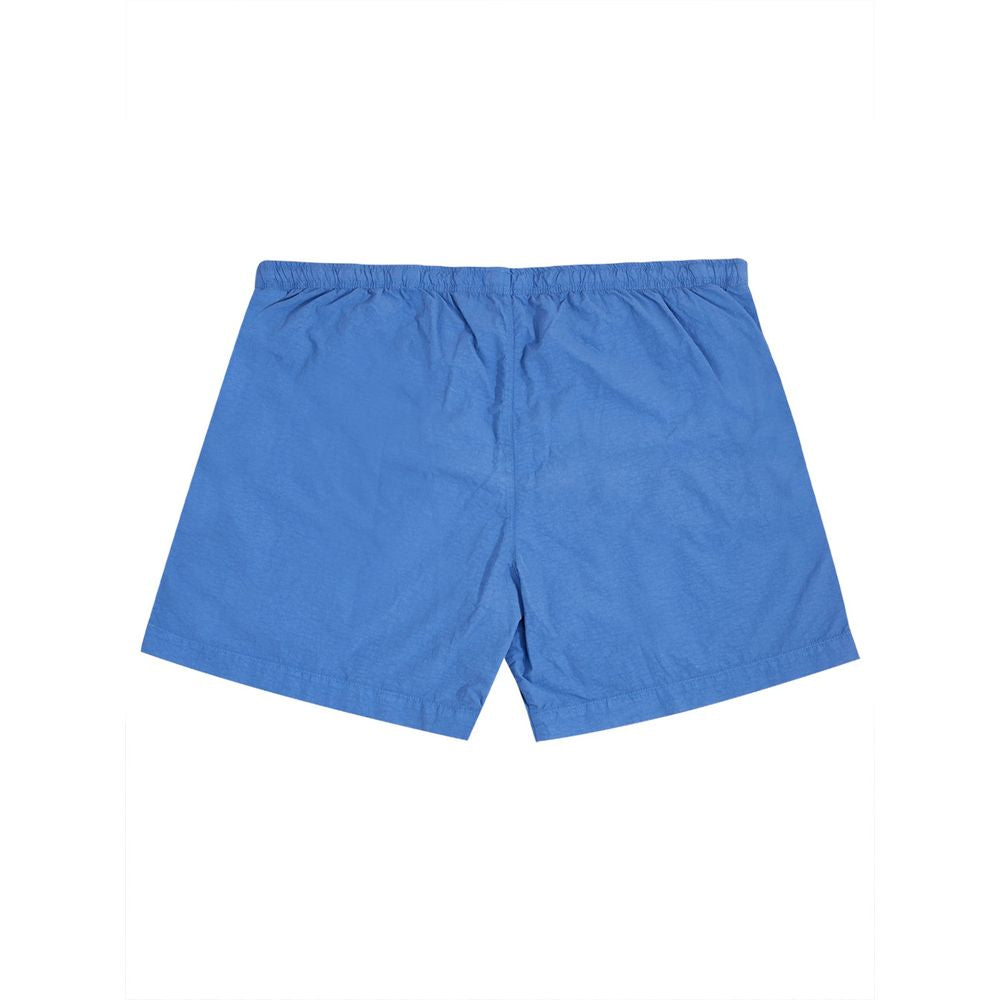 Sleek Blue Swimwear For The Modern Man - GlamHub Luxury and Icon Brand Clothing