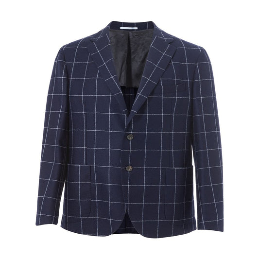 Luxurious Italian Wool Jacket for Men - GlamHub Luxury and Icon Brand Clothing