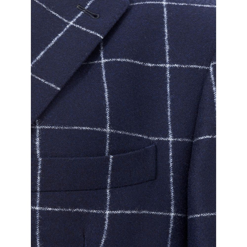 Luxurious Italian Wool Jacket for Men - GlamHub Luxury and Icon Brand Clothing