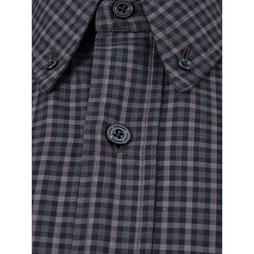 Multicolor Cotton Chic Men's Shirt - GLAMHUB BOUTIQUE 