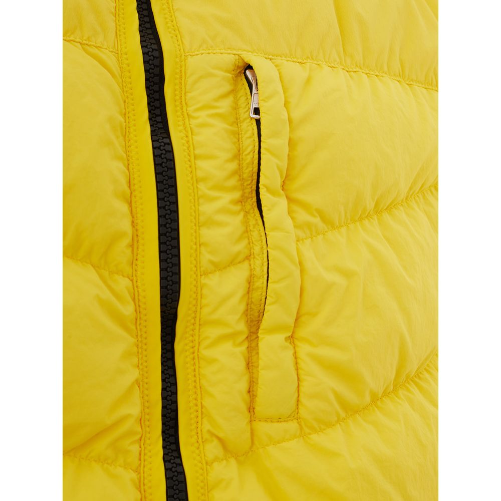 Mens Vibrant Yellow Outdoor Jacket - GlamHub Luxury and Icon Brand Clothing