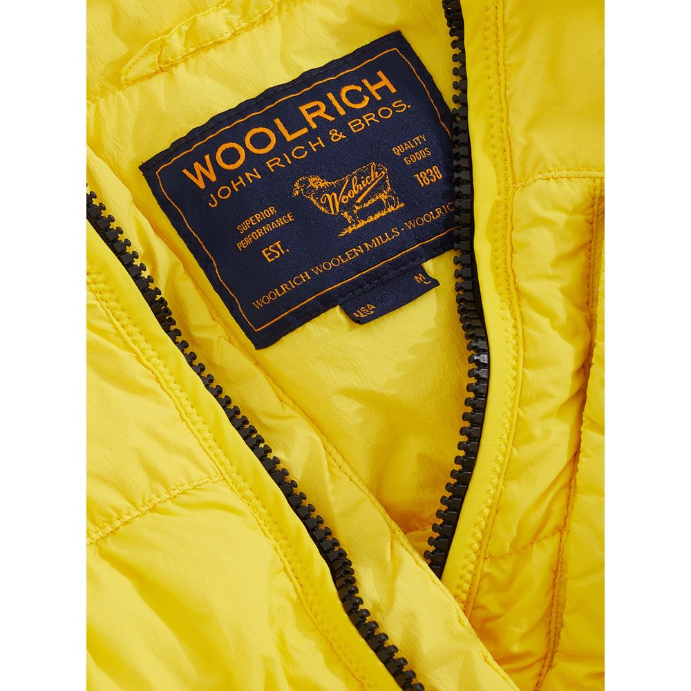 Mens Vibrant Yellow Outdoor Jacket - GlamHub Luxury and Icon Brand Clothing