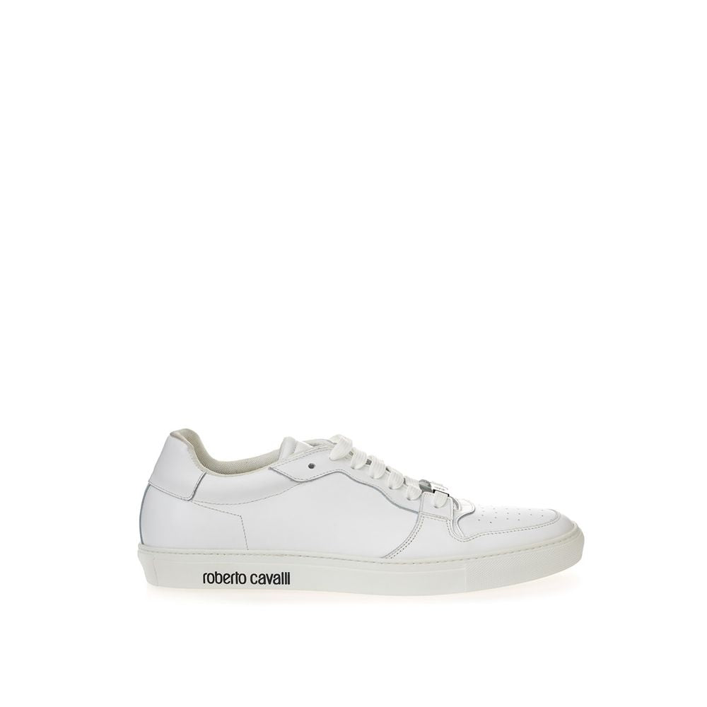 White Leather Sneakers Luxe Footwear - GLAMHUB BOUTIQUE 