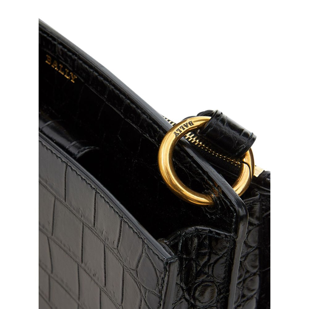 Elegant Black Leather Handbag - GlamHub Luxury and Icon Brand Clothing