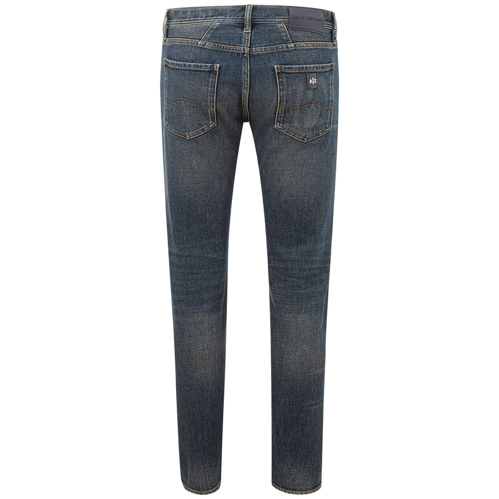 Elevated Blue Cotton Denim - GLAMHUB BOUTIQUE 