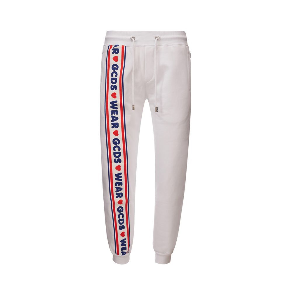 Elevate Your Wardrobe with Chic White Cotton Pants - GlamHub Luxury and Icon Brand Clothing