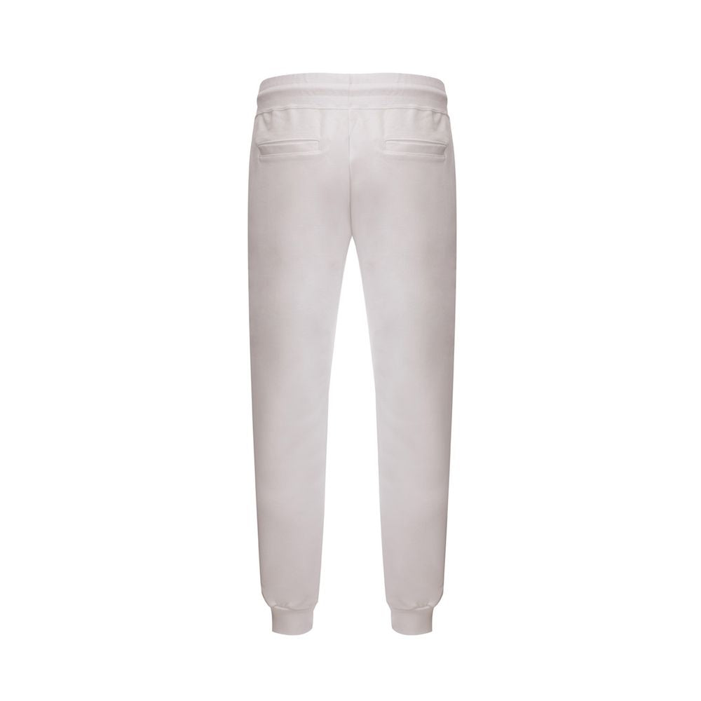 Elevate Your Wardrobe with Chic White Cotton Pants - GlamHub Luxury and Icon Brand Clothing