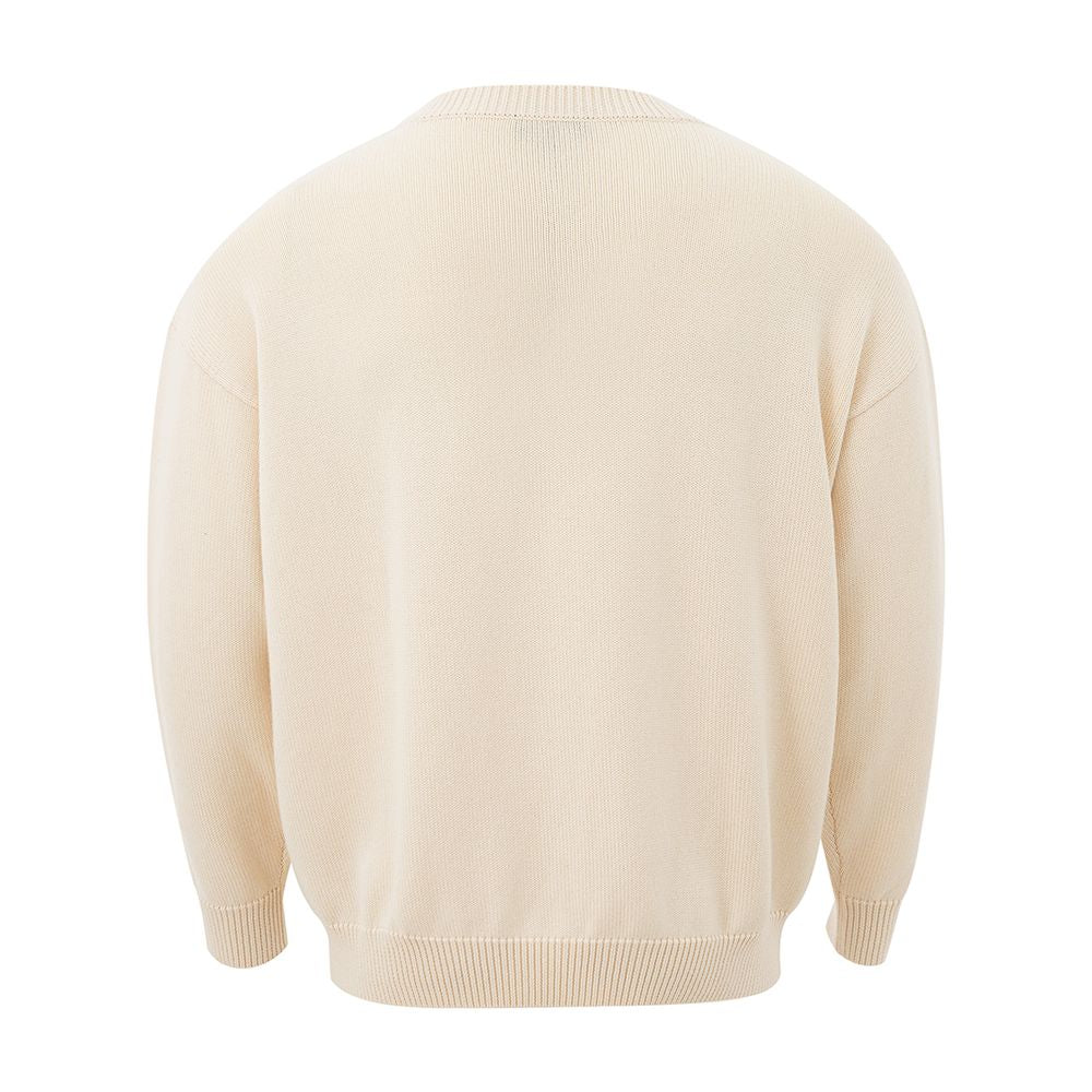 Beige Woolen Sophistication Sweater - GLAMHUB BOUTIQUE 