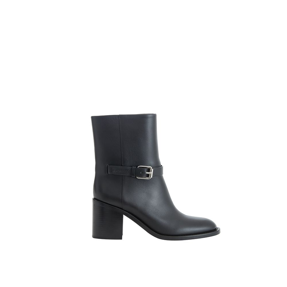 Black Leather Boot - GLAMHUB BOUTIQUE 