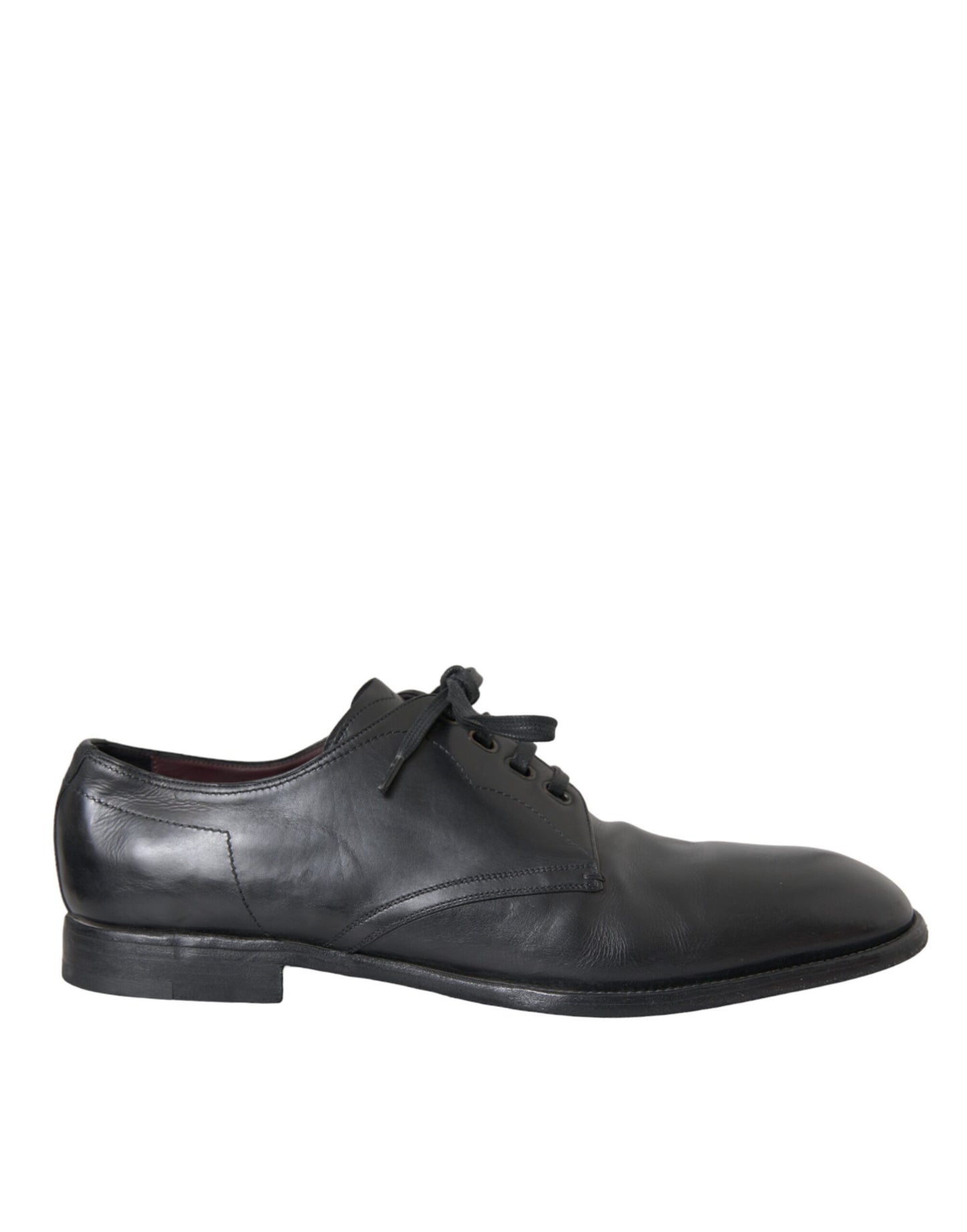 Schwarze Derby-Schuhe aus Leder für formelle Anlässe