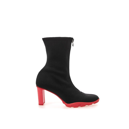 Black Neoprene Boot - GLAMHUB BOUTIQUE 