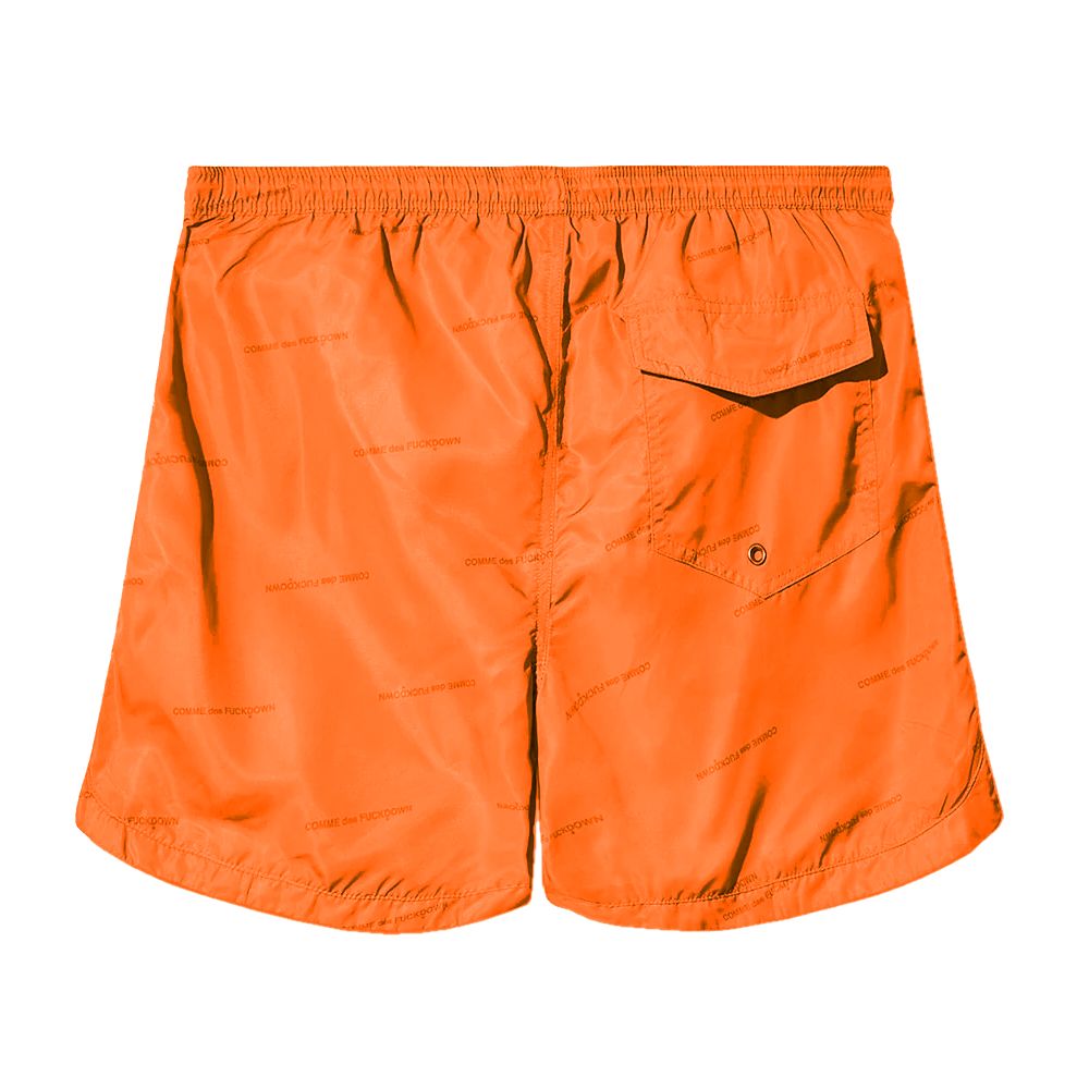 Orange Polyester Swimwear - GlamHub Luxury and Icon Brand Clothing