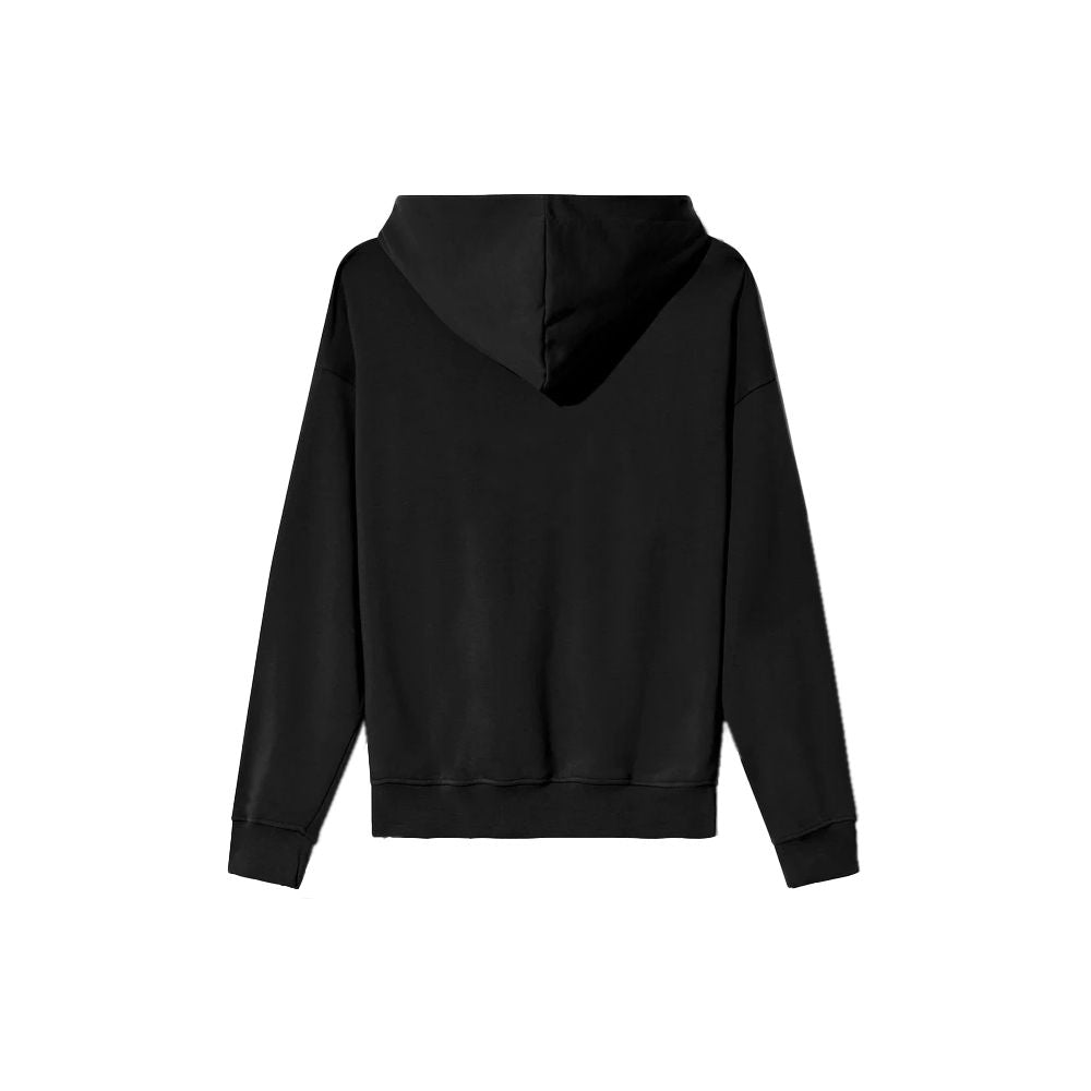 Black Cotton Sweater - GlamHub Luxury and Icon Brand Clothing